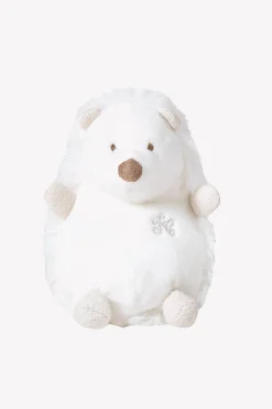 Léon le hérisson 12 cm écru