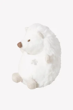 Léon le hérisson 12 cm écru