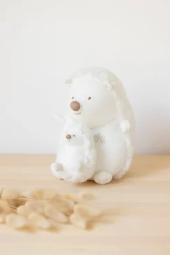 Léon le hérisson musical écru