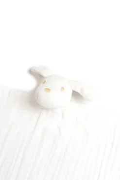 Lucien le chien Doudou coton bio