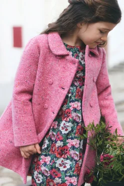 Manteau Magenta en laine