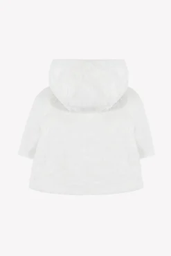 Manteau Ecru imitation fourrure