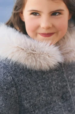 Manteau Gris foncé en laine