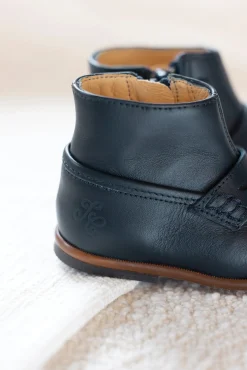 Mocassins Cuir Marine