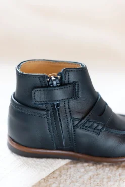 Mocassins Cuir Marine