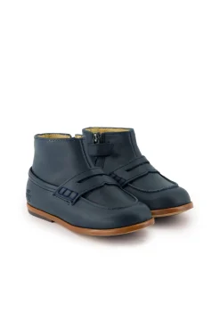 Mocassins Cuir Marine