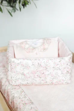 Panière Imprimé fleuri jardin hivernal