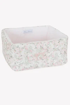 Panière Imprimé fleuri jardin hivernal