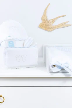 Panière Garda bleu ciel