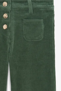 Pantalon Vert de gris en velours