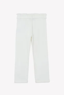 Pantalon Ivoire nœud