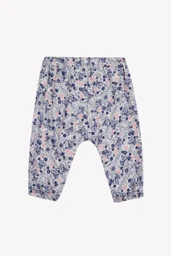 Pantalon Bleuet petites fleurs