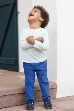 Pantalon Bleu électrique en velours