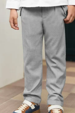 Pantalon Gris chiné en flanelle