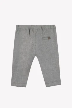 Pantalon Gris chiné en flanelle