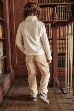 Pantalon Beige en velours