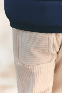 Pantalon Beige en velours