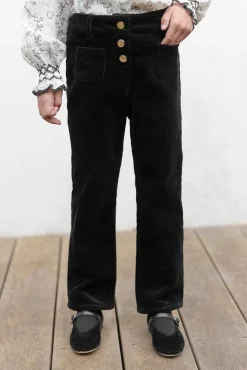 Pantalon Noir en velours
