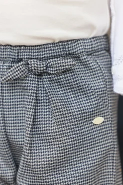 Pantalon Marine vichy