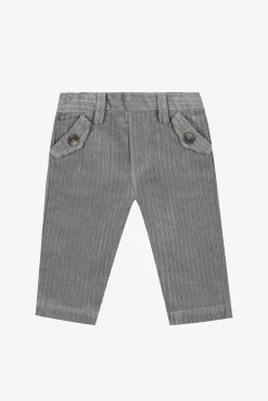 Pantalon Gris en velours