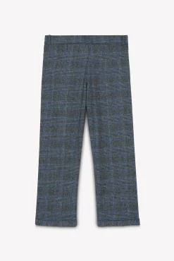 Pantalon Gris chiné à carreaux