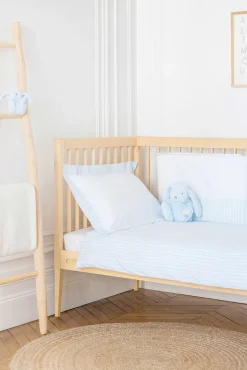 Parure de lit Garda bleu ciel