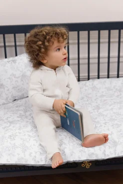 Parure de lit Imprimé inspiration toile de jouy gris