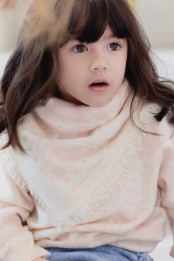 Petit Foulard Rose pâle Kujten x Tartine et Chocolat