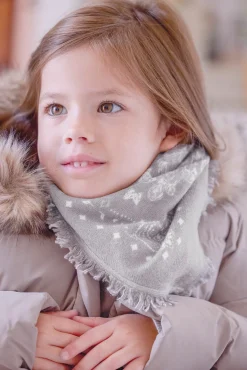 Petit Foulard Taupe Kujten x Tartine et Chocolat