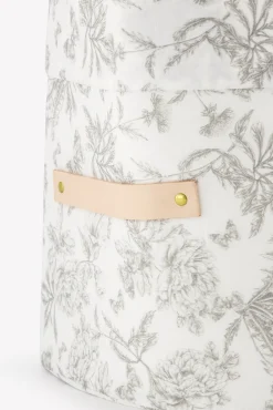 Petite panière toile de jouy gris Mèzamé x Tartine et Chocolat