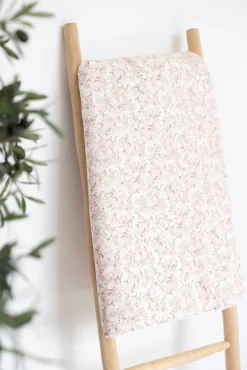 Plaid Imprimé fleuri jardin hivernal