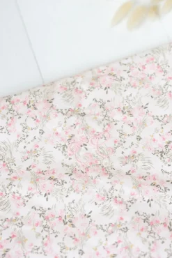 Plaid Imprimé fleuri jardin hivernal