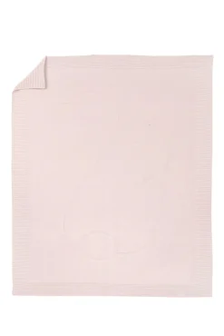 Plaid cachemire Lapin Rose pâle