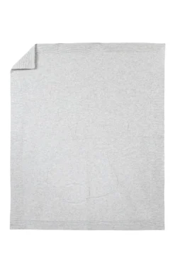 Plaid cachemire Lapin Gris chiné