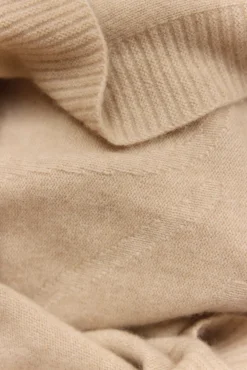 Plaid cachemire Lapin Beige