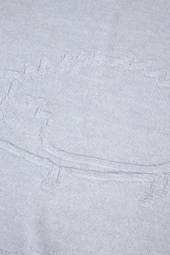 Plaid Laine Hérisson gris