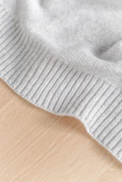 Plaid personnalisé Cachemire gris