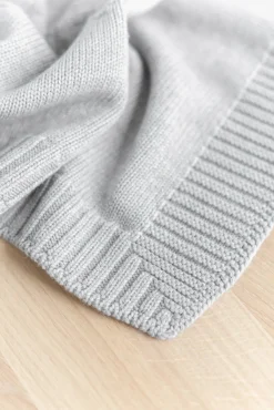 Plaid personnalisé Laine gris