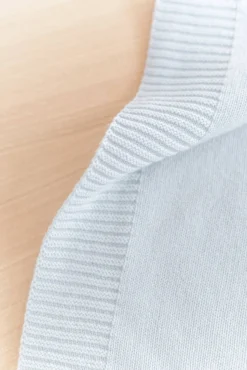 Plaid personnalisé Cachemire bleu ciel