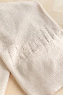 Plaid personnalisé Cachemire beige