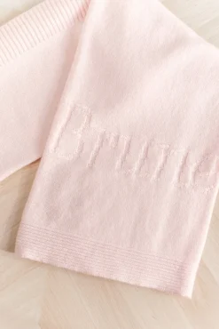Plaid personnalisé Cachemire rose pâle