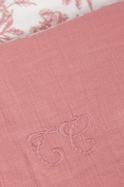 Plaid réversible Imprimé inspiration Toile de Jouy