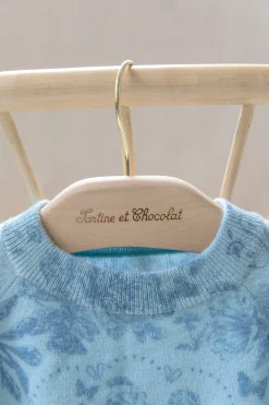 Pull Bleu Kujten x Tartine et Chocolat