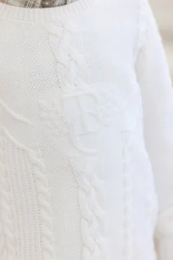 Pull Ecru signature TC