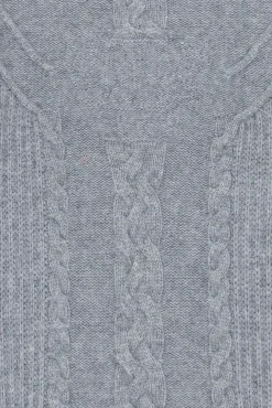 Pull Gris chiné signature TC