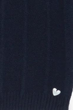 Pull Marine col volanté