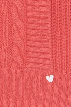 Pull Praline maille torsadée