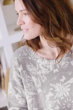 Pull Femme Taupe Kujten x Tartine et Chocolat