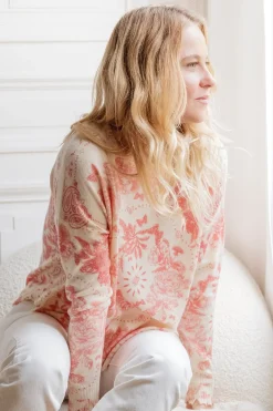 Pull Femme Rose Kujten x Tartine et Chocolat