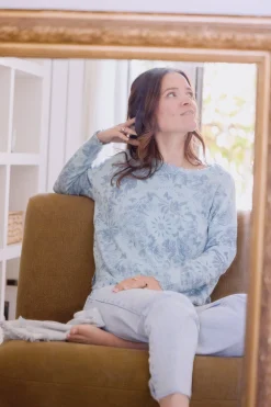 Pull Femme Bleu Kujten x Tartine et Chocolat